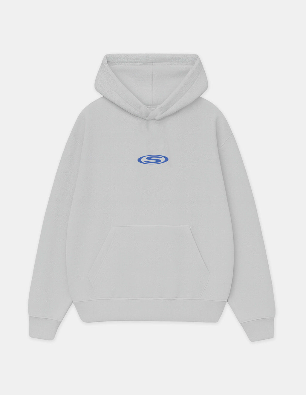 Fastest Game heather gray lacrosse hoodie front logo