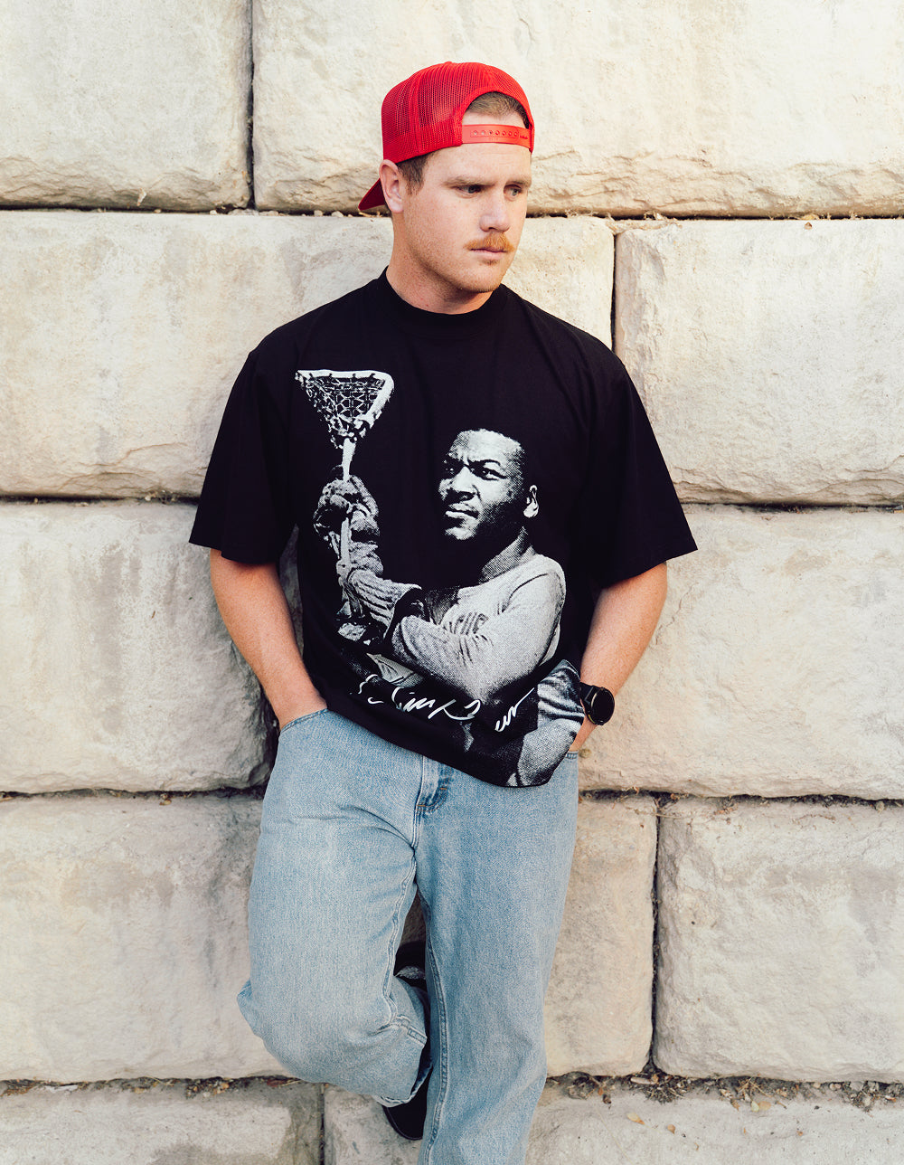 Jim Brown Lacrosse Tee | Sidewall – Sidewall Lacrosse