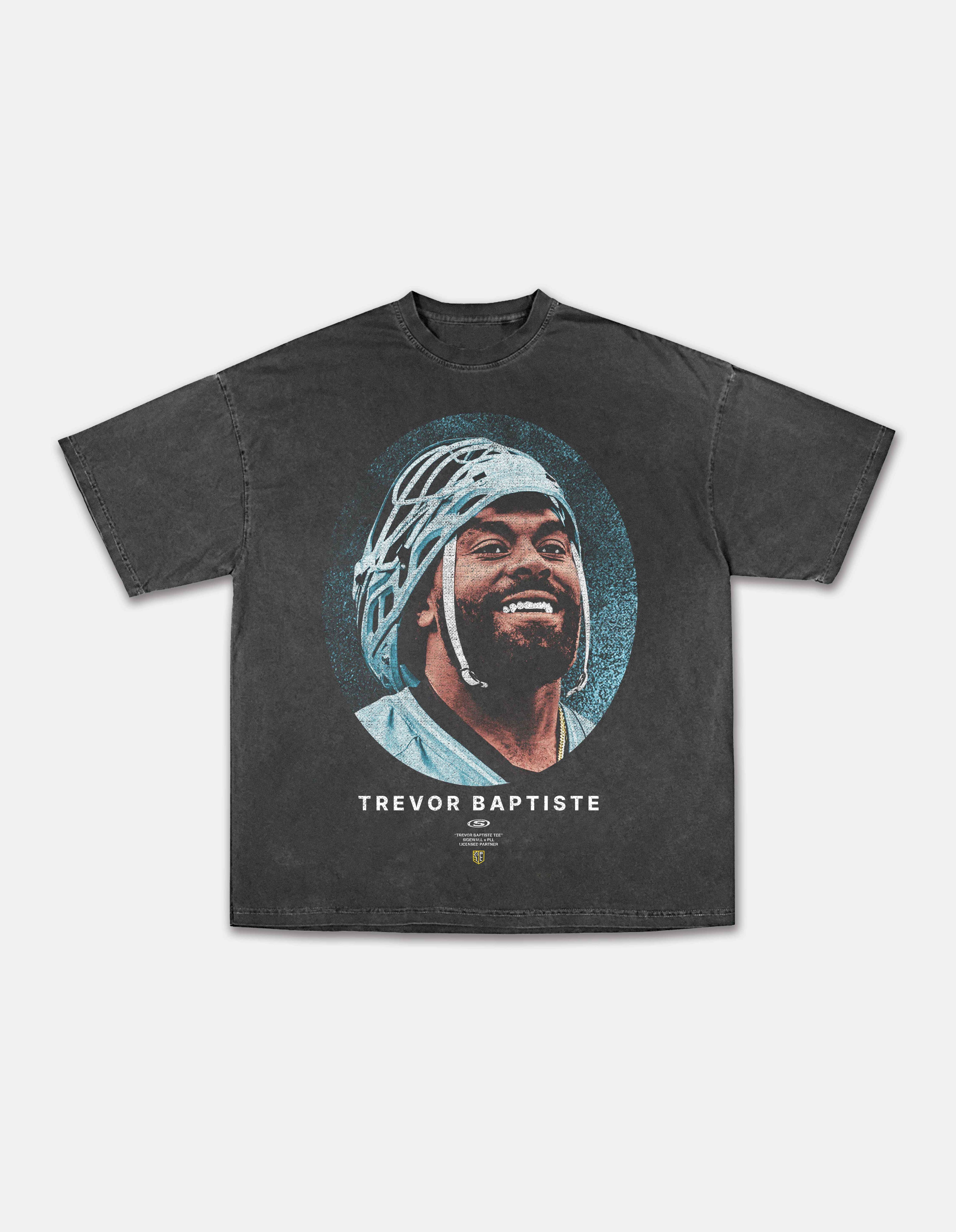 Trevor Baptiste shadow lacrosse graphic tee front