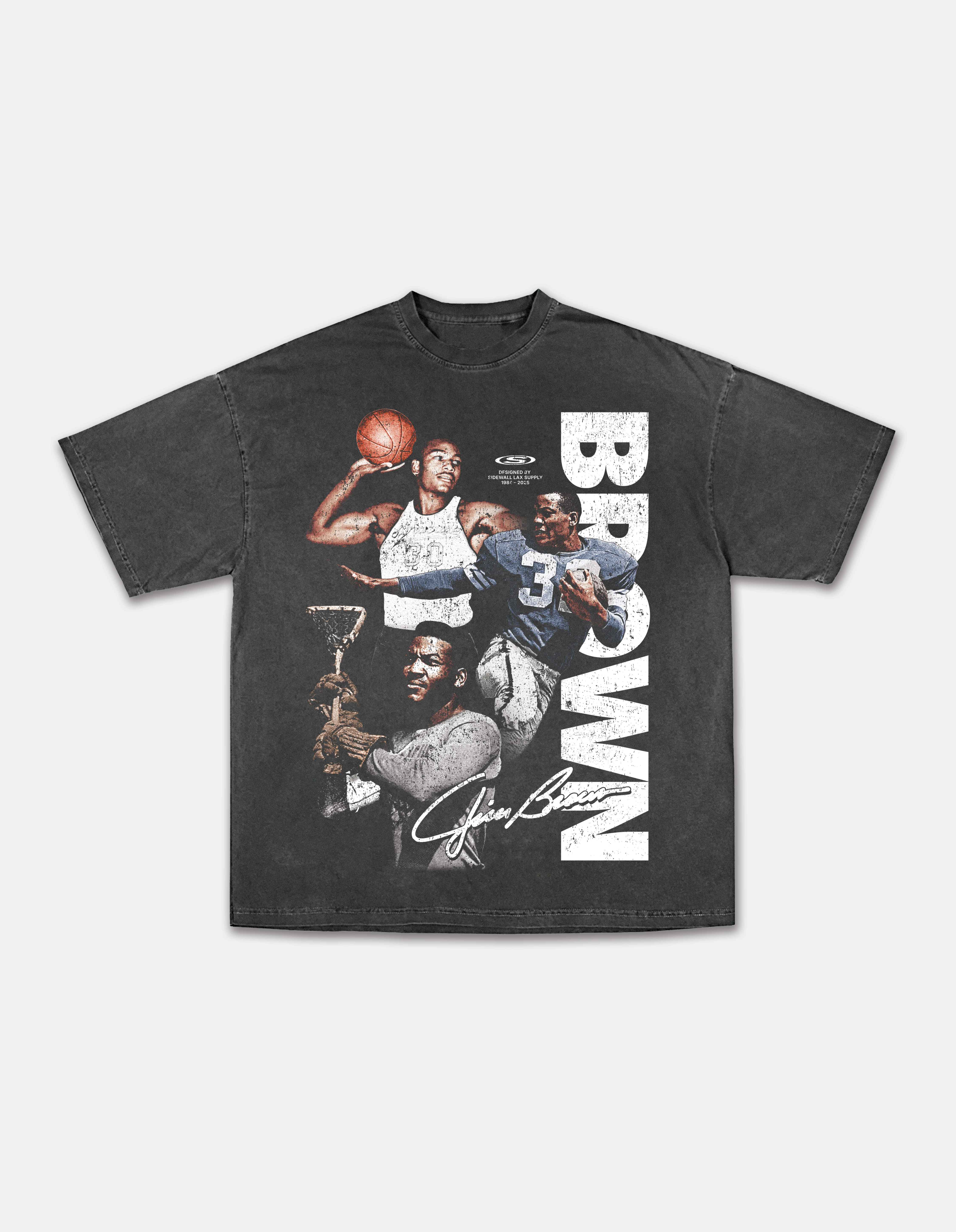 Jim Brown Lacrosse Tee | Sidewall – Sidewall Lacrosse